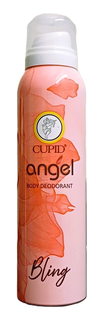 Cupid angel Bling Body Deodorant Spray, 150ml, Long-Lasting Fragrance | Pack of 2-picture-57