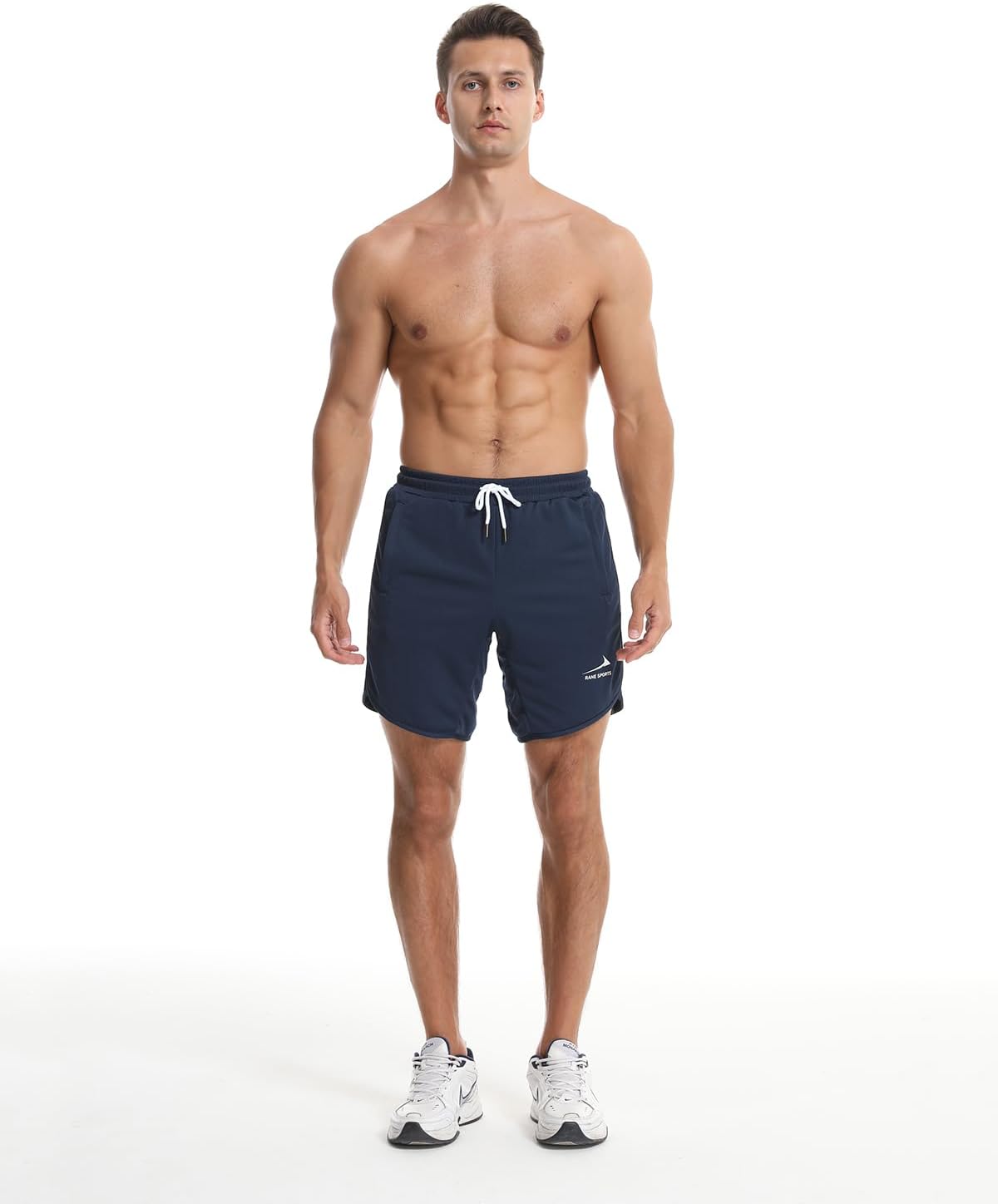 Men's Sports Shorts Running Gym Training Shorts with Zipper Pockets 7 51ADScBjCQL. AC SL1500
