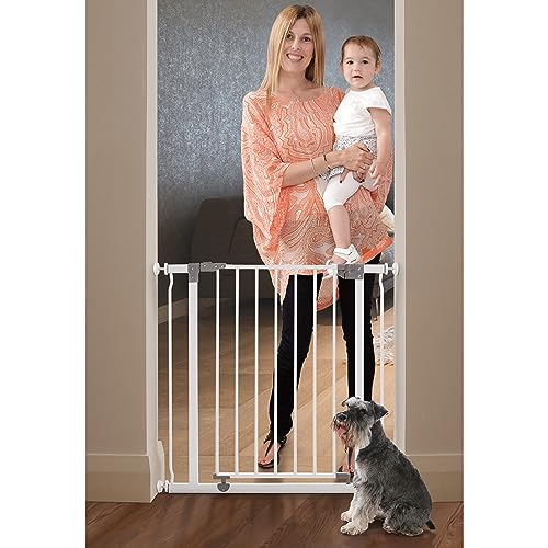 Dreambaby F854 Cancelletto Di Sicurezza, White, 75Cm - 81Cm - 2