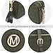 MKP Stylish Lightweight Fashion Crossbody Bag for Women Chic Signature Shoulder Messenger Bag with Tassel Zipper Pocket
