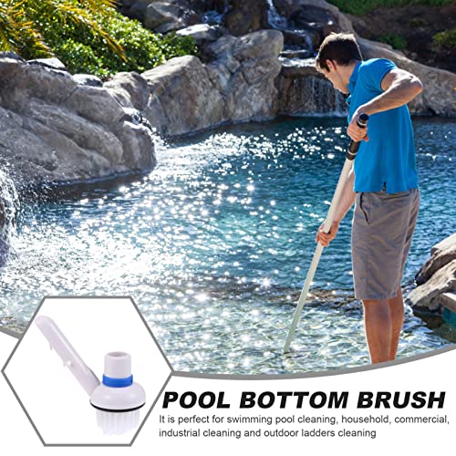 Cabilock 1 Peça Escova Redonda De Canto E Degrau Para Piscina Escova De Canto Para Piscina Portátil