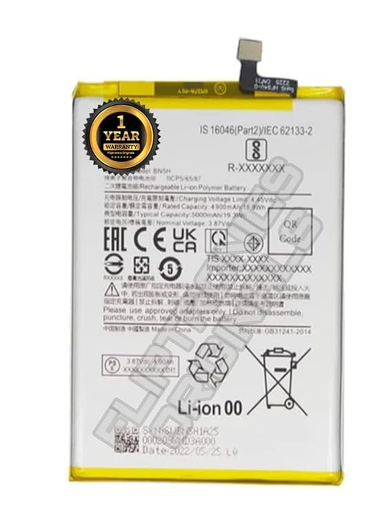 Image of BN5H Battery for Redmi Note 11E / Poco M4 5G Battery with 1 Year Warranty** (DD167)