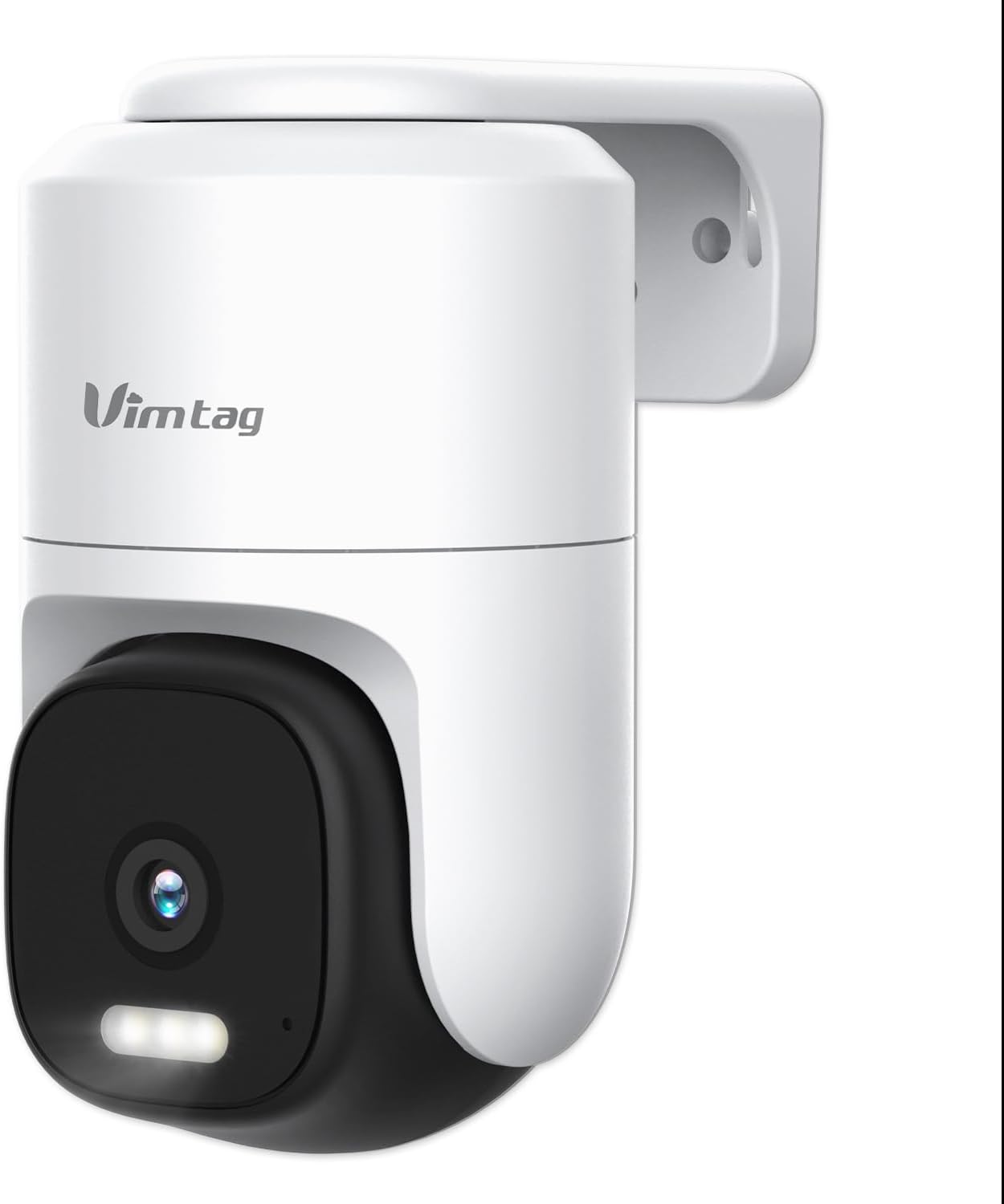 VIMTAG POE Security Camera Outdoor 2.5K/4MP only for POE LAN Switch or NVR with Pan/Tilt/Spotlight/Night Vision/2-Way Audio/Phone App/IP/Sound/Motion/Human Detection for Home Security