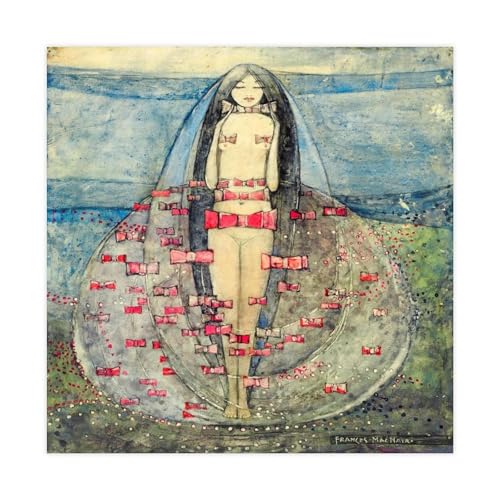 Impression sur toile Bows de Frances Macdonald pour sublimer la décoration de votre salon