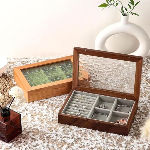 Coffre de rangement à bijoux en bois pour éviter les rayures - 3
