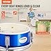 VEVOR Kids Drum Set, 3-Piece 14'' Beginner Drum Sets Junior Drums Set with Adjustable Throne, Two Pairs of Drumsticks, Cymbal, Pedal, Tom Snare Bass, Starter Drum Kit for Children Age 6-13
