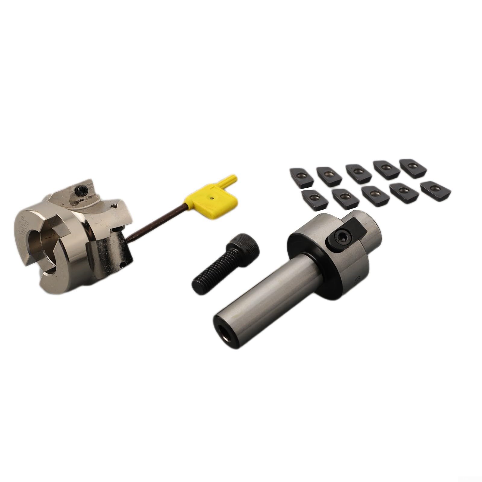 Ensemble de fraises industrielles C3/4-FMB22 avec inserts APMT1604 pour traitement des métaux