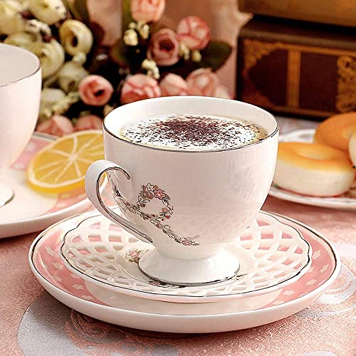 Ensemble de tasses à thé après-midi en porcelaine chic