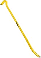 STANLEY FatMax 36-Inch Wrecking Bar 55-104 - Heavy-Duty High-Carbon Steel Pry Bar for Demolition & Prying