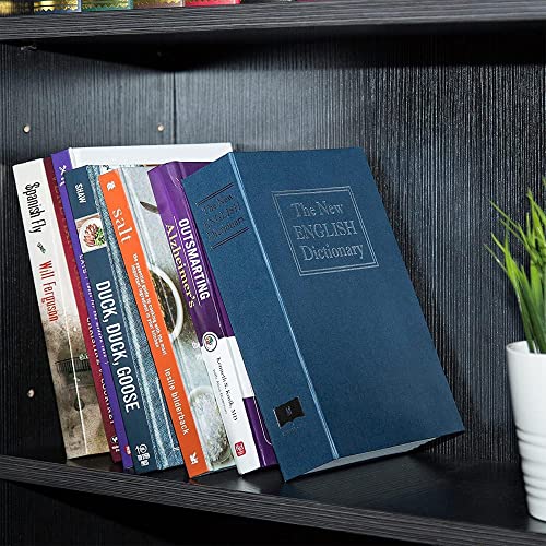 Shopo (LABEL) Book Locker Dictionary Stainless Steel Hidden Safe Jewellery Box/Cash Locker for Home and Office (18 x 12 x 5.5 cm) (Multicolour) - Image 6