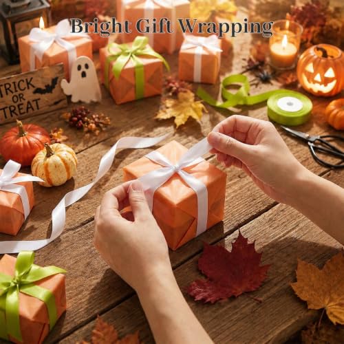 Image of Koogel 330 Sheets Orange Tissue Paper Bulk