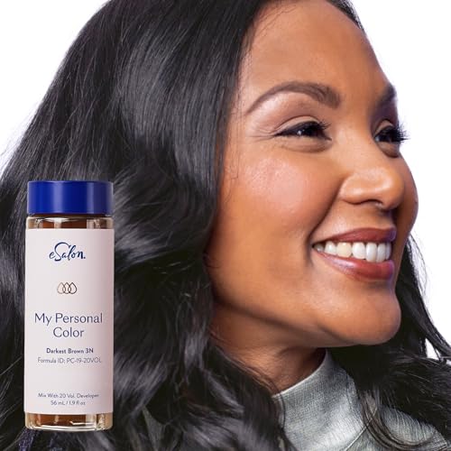 eSalon Permanent Hair Color & Hair Dye Complete Kit -