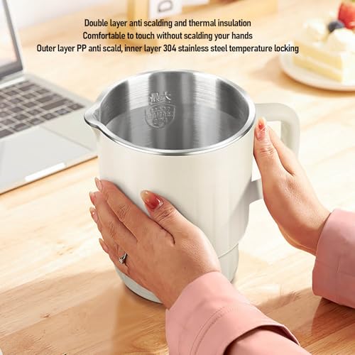 Hervidor eléctrico portátil de 600 ml para viaje miniatura 4
