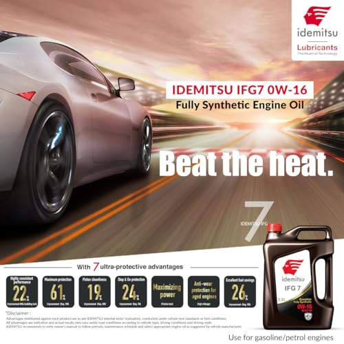 Image of Idemitsu IFG7 0W-16 SP /GF-6B Full Synthetic Engine Oil for Petrol Cars 3.5L