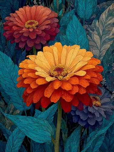 �� �������G, �A�� DIY ���G �L�����o�X, �����h��G �܂� �A�N�����y�C���g������ �u���V, Paint by Numbers Kits, �K�؂� ��l ���S�� �q�� �w��, �M�t�g ����, �z�[�� �I�t�B�X����, �ƒ��I�t, �M�t�g���� 30x