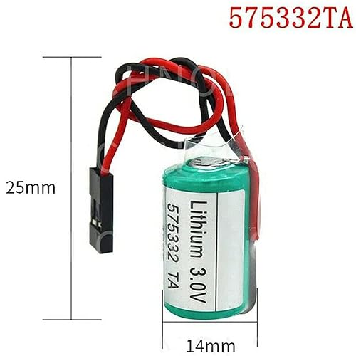 Miniatura 2 de HOWING 4Pcs 575332TA 6FC5247-0AA18-0AA0 Battery 3V 1200mAh for Siemens 810D 840D Battery with Plug
