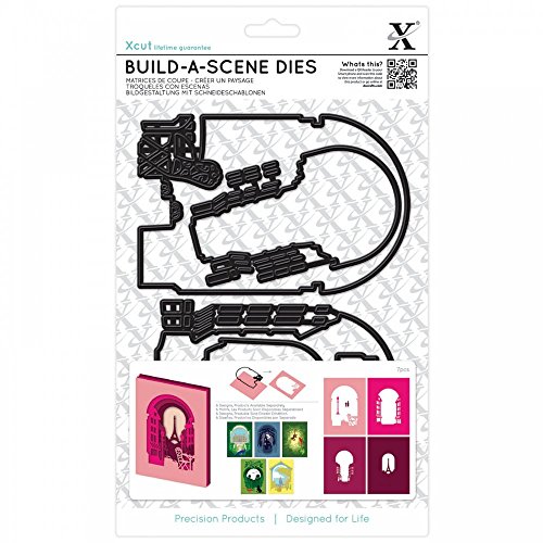 XCUT 7-Piece Parisian Street Shadow Box Die