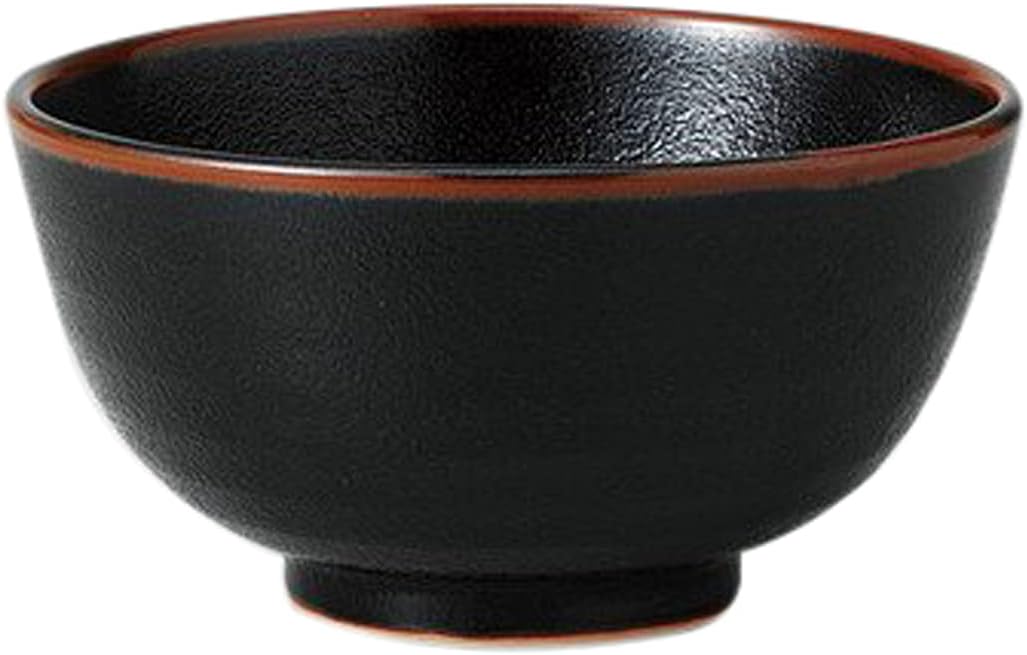 せともの本舗 Set of 3 Yuzu Tenme Deep Mouth 5.0 Bowl, 6.3 x 3.4 inches (16 x 8.7 cm), 18.2 oz (520 g), Bowl, Restaurant, Innn, Udon, Soba, Ramen, Japanese Tableware, Restaurant, Commercial Use
