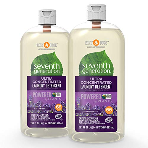 Seventh Generation Laundry Detergent, Ultra Concentrated EasyDose, Fresh Lavender, 23 oz, 66 Loads ( - //coolthings.us