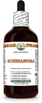 Schisandra Schisandra Chinensis Dry Berry Glycerite, All Natural, Vegan, Lab Tested Alcohol-Free Liquid Extract - 4 fl.oz