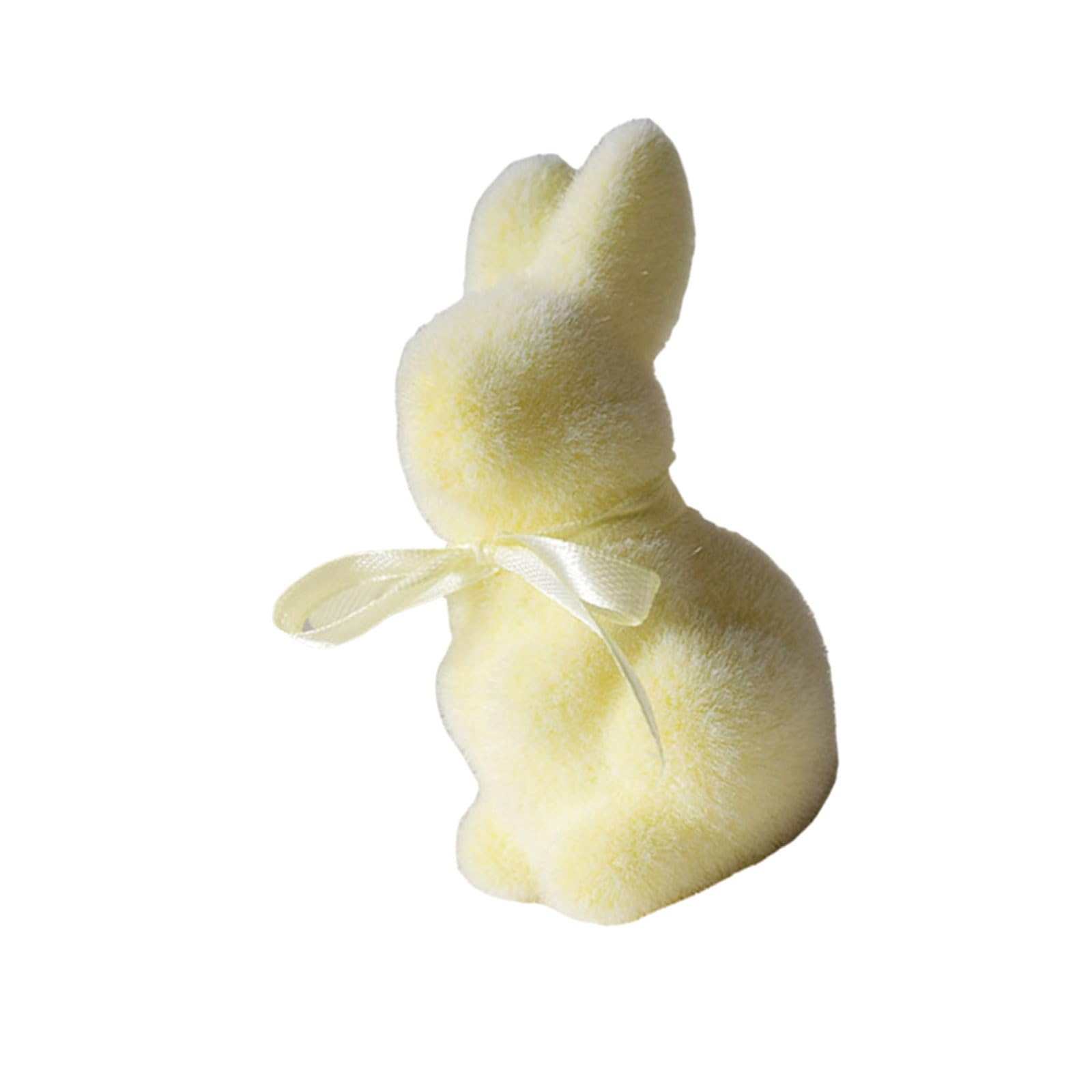 alloneslife Faux Moss Rabbits Figure Realistic Short Pile Furs Decorative Ornament Perfect for Easter Decorations Faux Mosses Conies Ornament