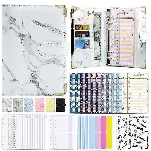 LXWHYP A6 Budgetplaner mit Geldumschlägen