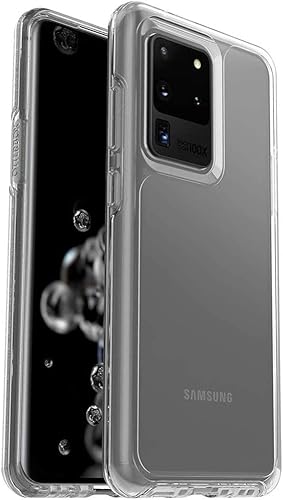 Miniatura 1 de OtterBox Symmetry Series - Funda para Samsung Galaxy S20 Ultra y S20 Ultra 5G (solamente), embalaje no minorista, transparente