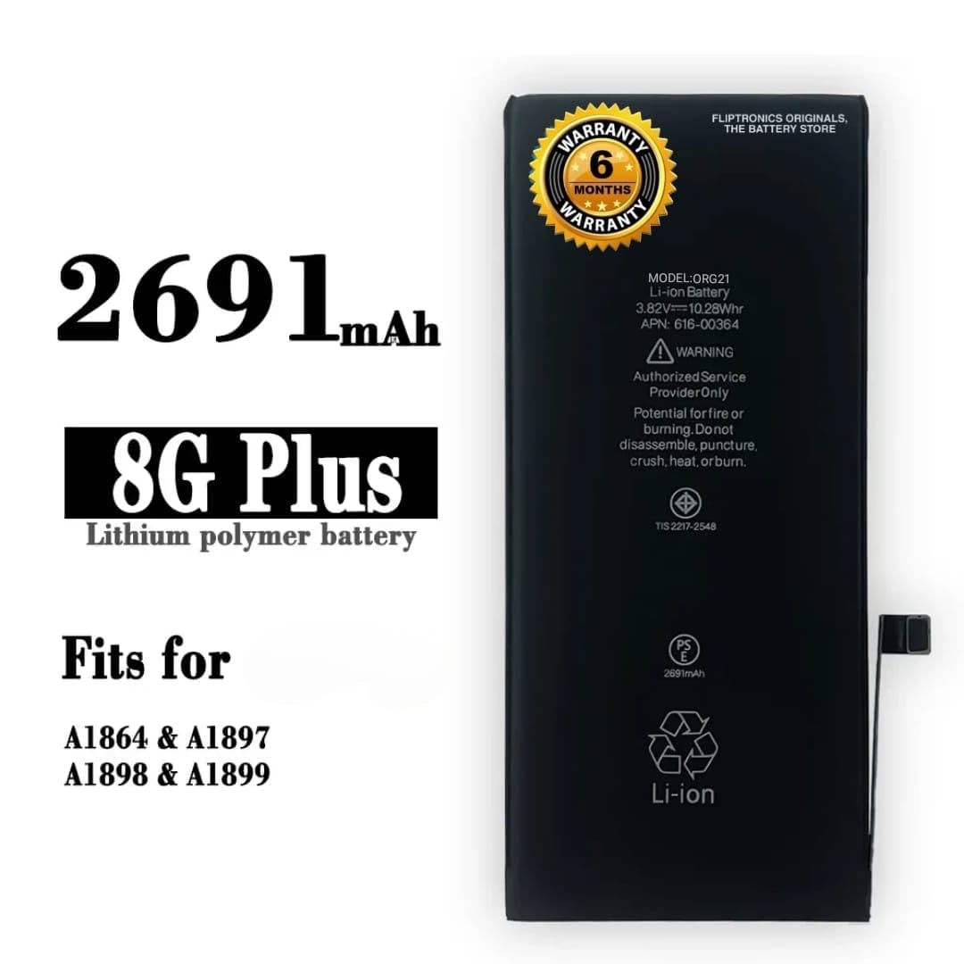 Original Battery for iPhone 8 Plus / 8G Plus A1864 A1897 A1898