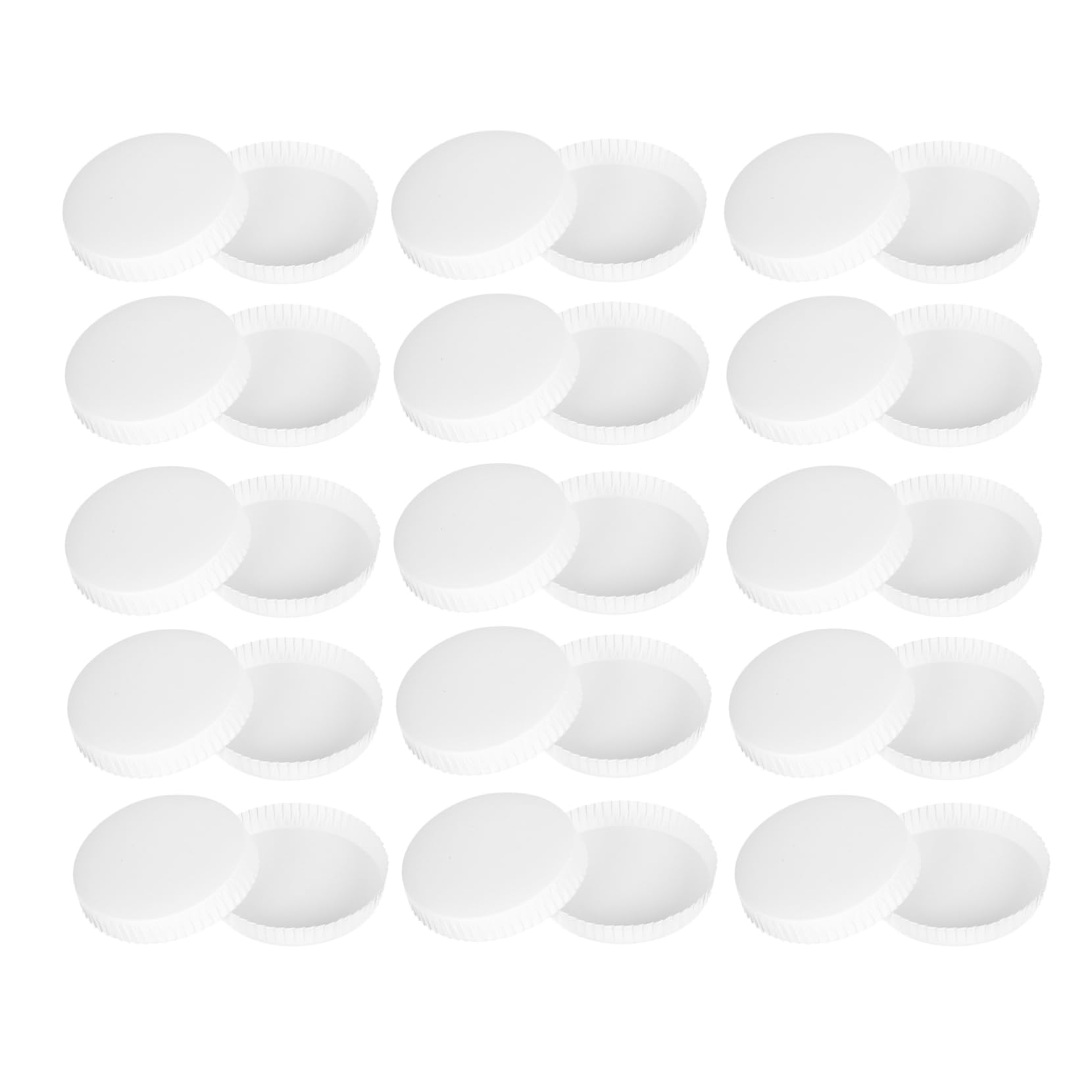 Cabilock 5 Set Coperchio Del Bicchiere Di Carta Tazza Da Caffè Da Viaggio Coperchio Del Della Tazza Della Coperchi Per Tazze Da Tè Al Latte Tappi A 100 Pezzi * 5