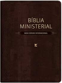 Bíblia ministerial - NVI - Marrom escuro