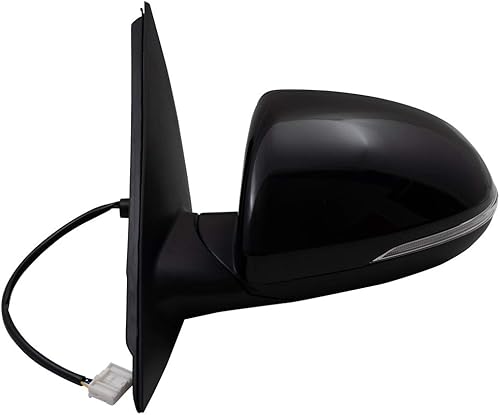 Miniatura 8 de Brock Espejo retrovisor lateral de repuesto para Optima Power 2016-2018 con controlador de señal compatible con Optima 87610D5000 87610 D5000
