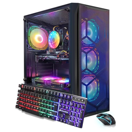 STGAubron Gaming PC Desktop Computer, Intel Core i7 8th Gen