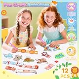 Molleyzi Gifts for 5 6 7 8 9 10 Year Old Girls, Arts and Crafts for Kids Age 6-12, DIY Diamond Art Animal Magnetic Bookmark for Kids, Creative Craft Kits for Boys Girls Birthday Presents Toys - Image 2