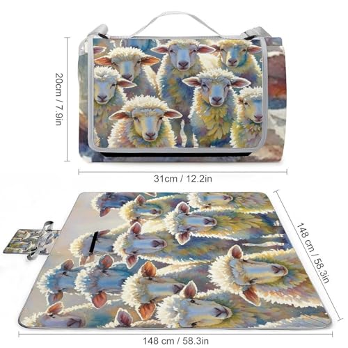 Tapis d'extérieur portable imperméable et lavable avec envers résistant au sable