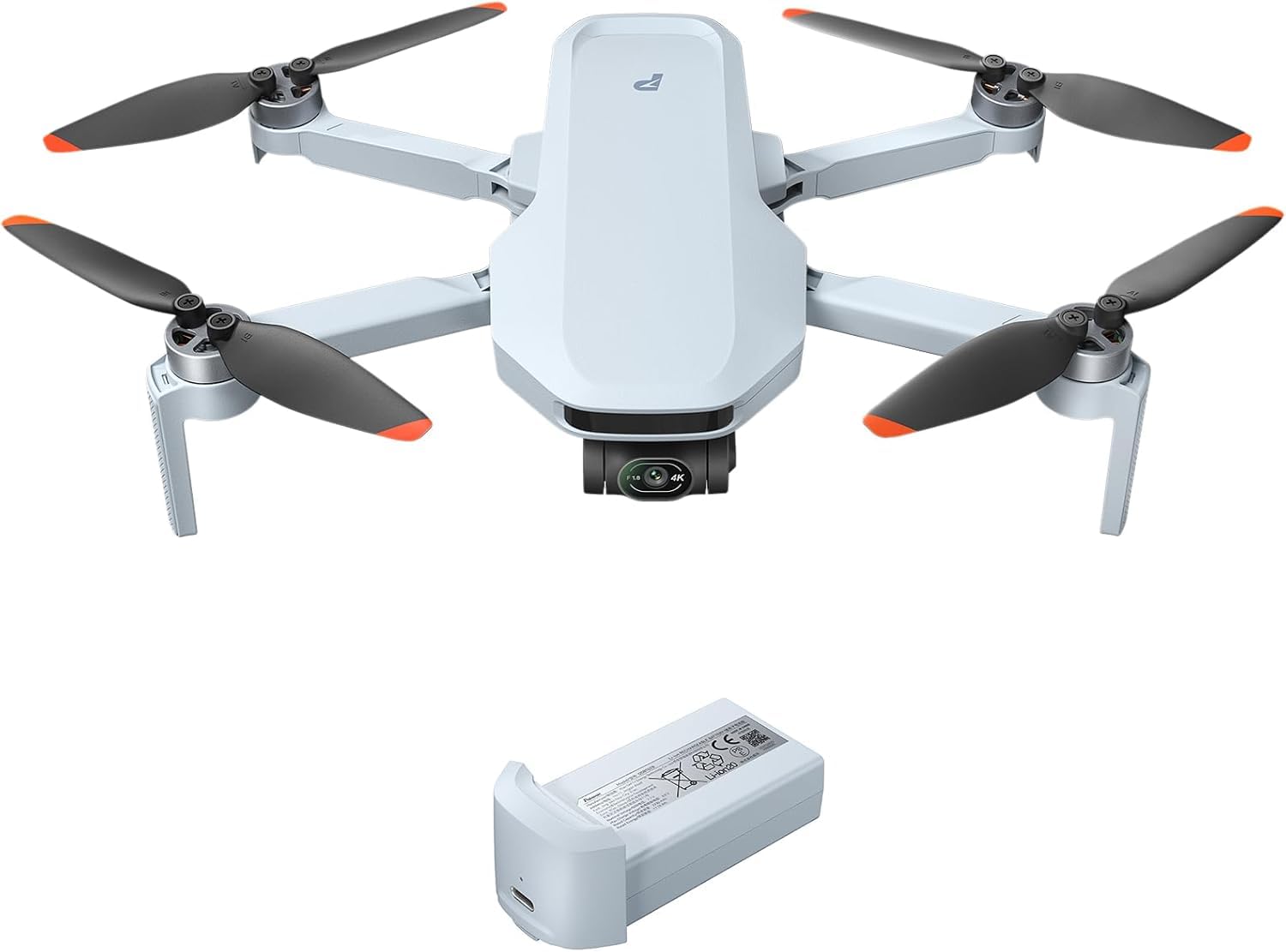 Potensic Drone ATOM 2 con una batteria, solo per Care Service