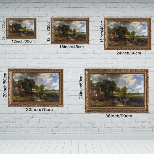 The Hay Wain John Constable tableau impression sur toile 30x45cm