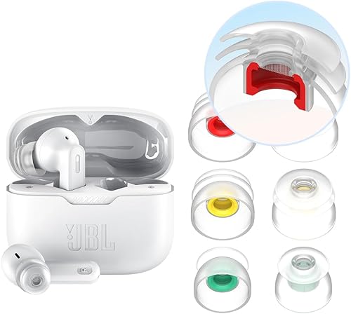 JBL Tune 130NC Eartips & JBL Tune 230NC Eartips Compatible para JBL (Multi-Flange) (transparente)