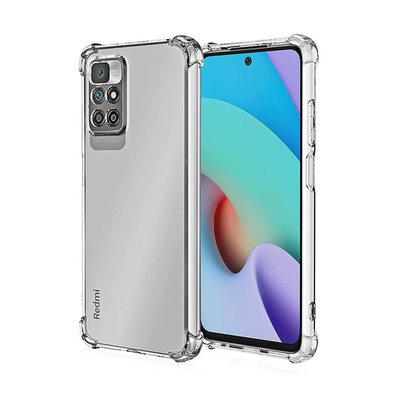 PrimeLike Silicone Shockproof Bumper Ultra Clear Slim Anti-Slip Grip Soft Flexible Back Cover For Xiaomi Redmi Note 11T 5G / 21091116Ai (Transparent) (B09SV91MD9) Amazon Price History, Amazon Price Tracker