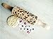LOVELY DAY 3 KID Rolling Pin SET with HEART, PAISLEY and SPRING patterns. Wooden Laser Cut Mini embossing Rolling Pins for cookies, play dough, salt dough or clay by Algis Crafts