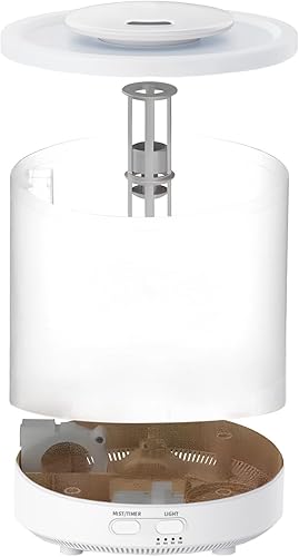 Miniatura 8 de Humidificadores de niebla fría para dormitorio, habitación grande, humidificador de aire de 1.8L con llenado superior y silencioso, difusor