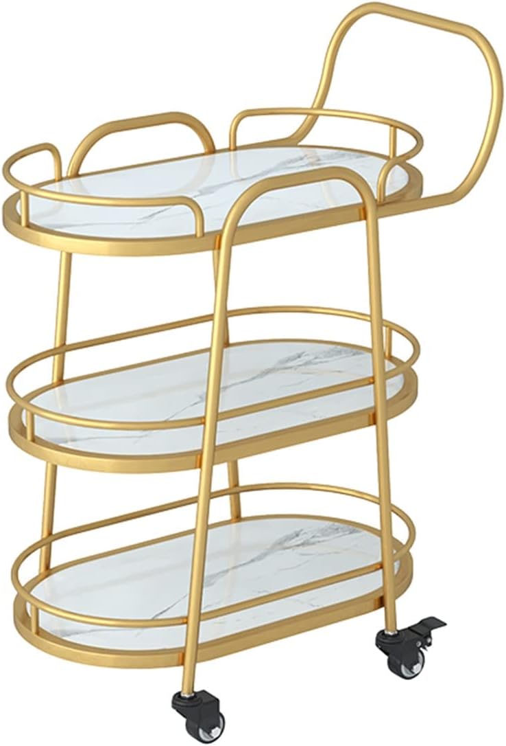 車輪付きダイニング サービング カート キッチン収納トロリー 家庭用