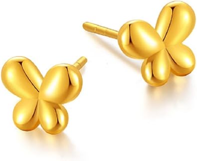 Amazon.com: GOWE 24K Pure Gold Earring 
