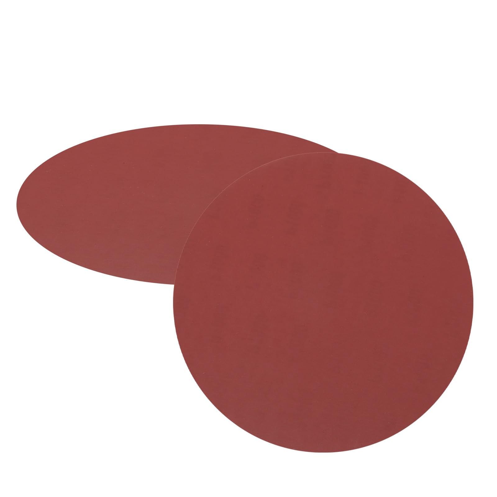 sourcing map 2pcs 250mm Sanding Discs, 1000 Grits Aluminum Oxide Hook and Loop Stick Back Sandpapers, No-Hole Round Wet/Dry Sander Papers, Sand Auto Car Paint, Wood, Metal