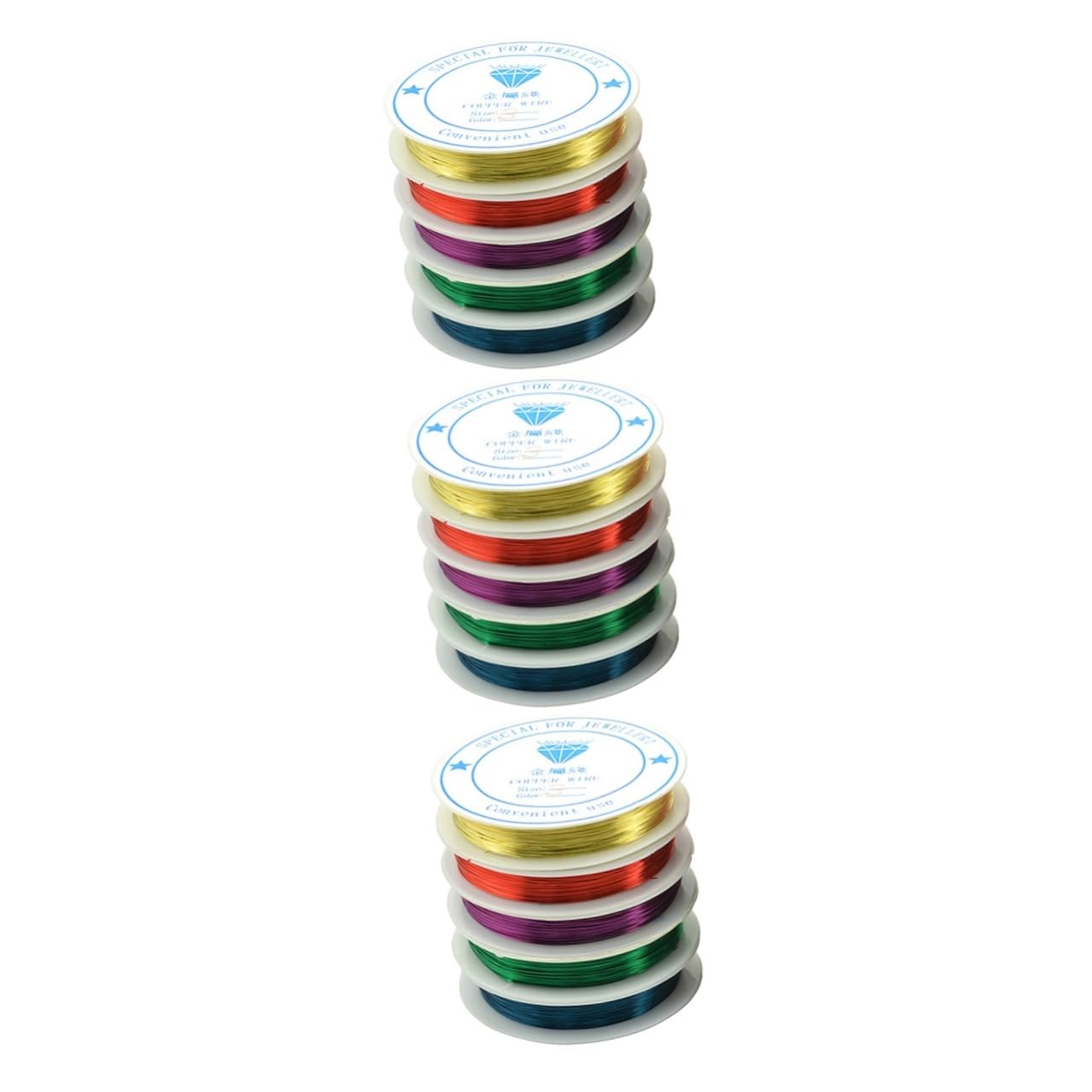 15rotoli Rame Per e Decorazioni Artigianali Flessibile e Resistente Per e Composizioni Floreali