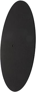 FUNOMOCYA 12 Felt Record Pad Carbon Fiber Accessories Chiodos Vinyl Vintage Record Player Record Mats Record Player Mat Anti Static Mat Disc Protective Mat Record Player Accessories Advanced