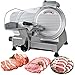 SUPER DEAL PRO Commercial Stainless Steel Semi-Auto Meat Slicer, Cheese Food Electric Deli Slicer Veggies Cutter