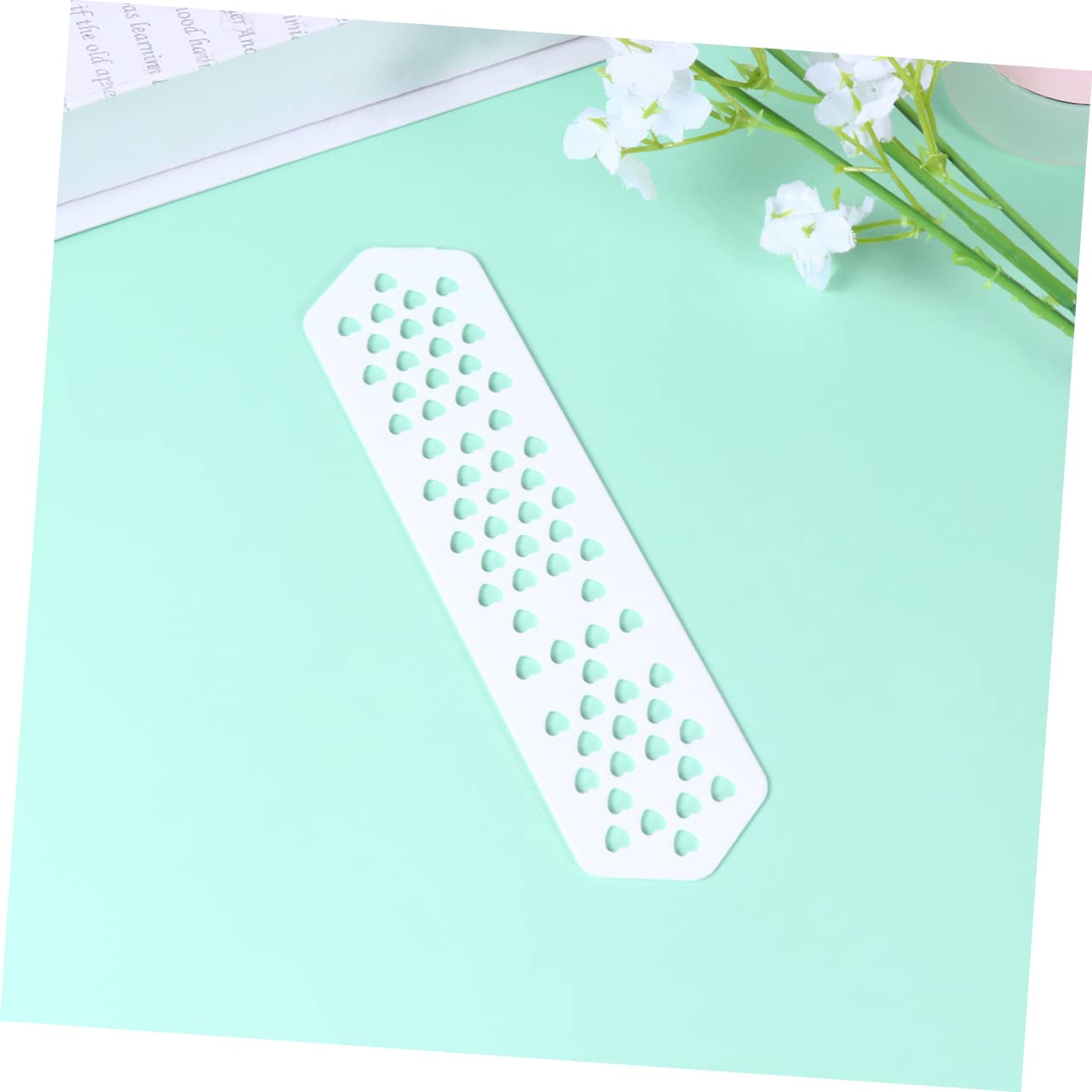 Hair Stylist Accessories: 10 Pack Heatproof Perm Plates Heat-blocking for Barbers Odor- Random