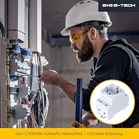 Schuko Steckdose [GS16] für Hutschiene 16A 230V 2P+E - Einbausteckdose für Verteilereinbau, Schaltschrank Zählerschrank Schutzkontaktsteckdose für 35mm DIN Trägerschienenmontage (Grau) – Ansicht 4