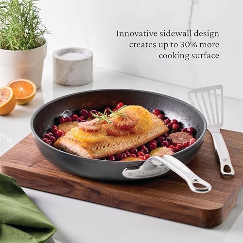 Hestan TITUM Fusion 10-Piece Nonstick Cookware Set, Double Impact Stainless Steel Base & Aluminum Body, Induction Compatible, Made without PFOAs - Thumbnail 3