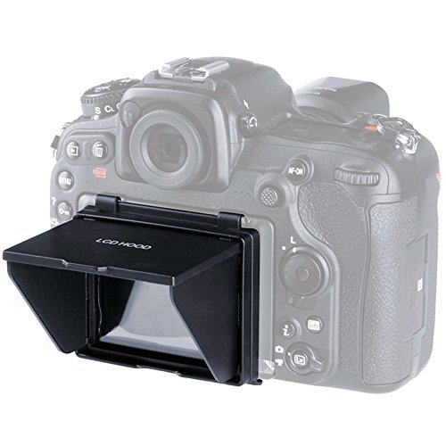 STSEETOP Camera LCD Sun Shade Sun Hood Camera LCD Viewfinder Professional Optical Sunshade